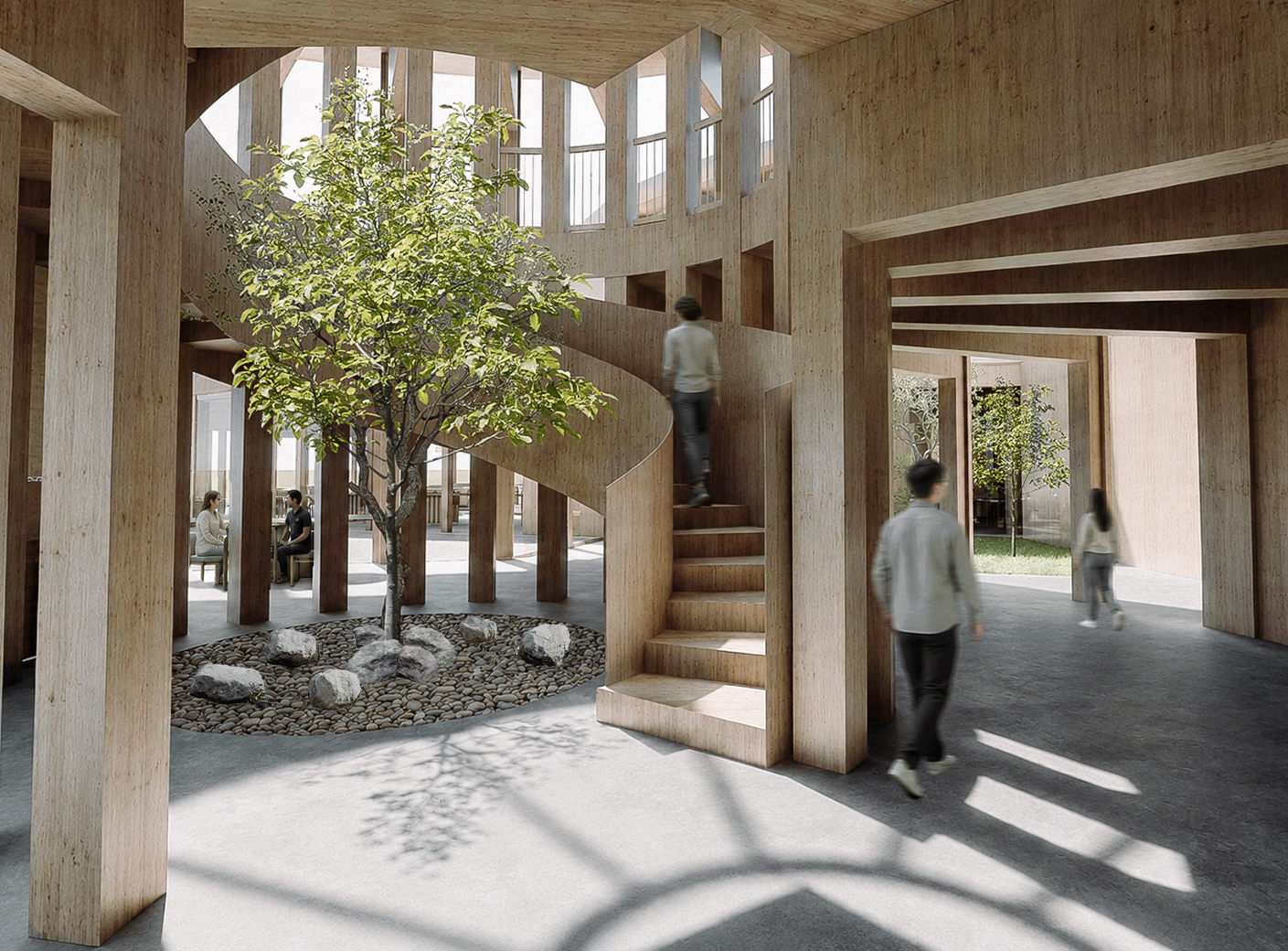 Northbank architectural visualisation
